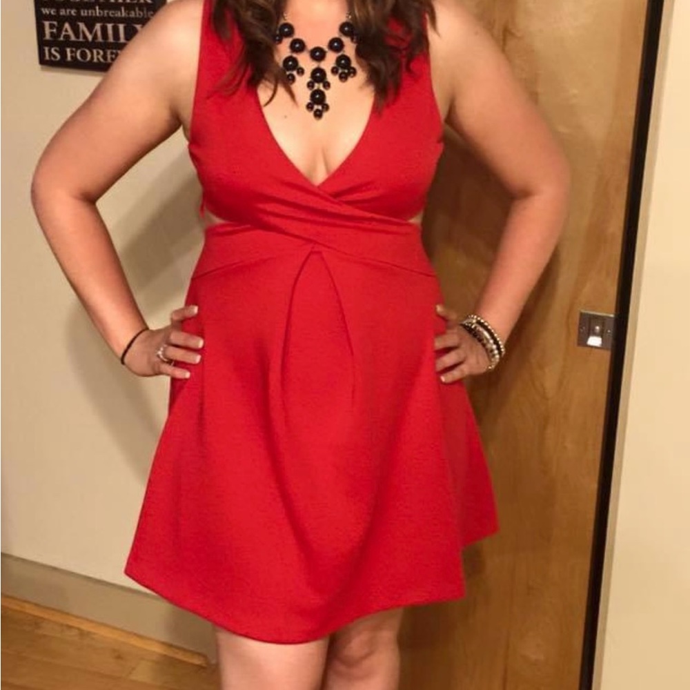 EXPRESS- Red dress. Size 12